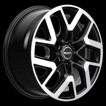 MAK MAK Gravel 7,5x17 6*139,7 Et:38 Dia:67,1 Black Mirror