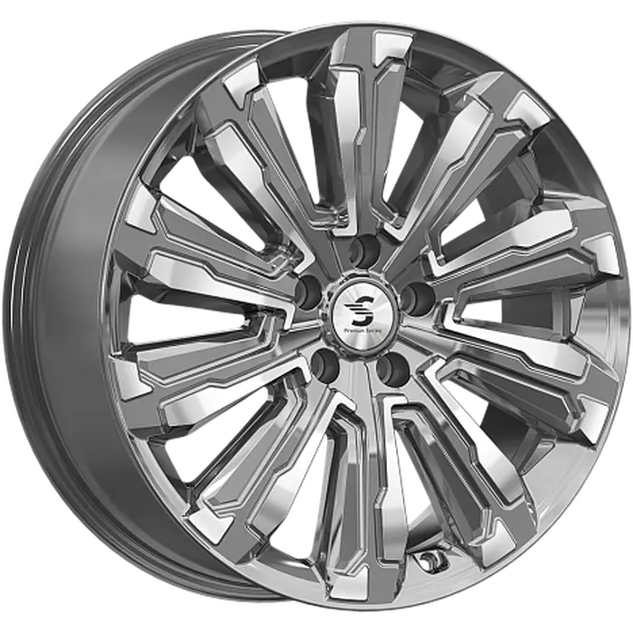 Premium Series КР1061 Humber 8x20 5*120 Et:41,5 Dia:66,1 Diamond Gloss Graphite