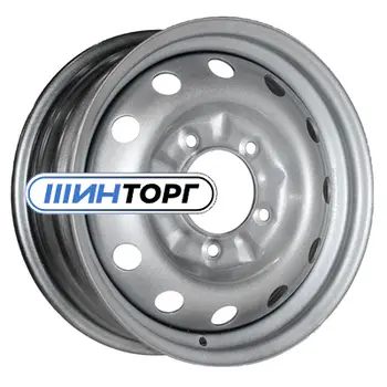 ТЗСК Chevrolet Niva 6x15 5x139.7 ET40 D98.5 Серебро Штампованный