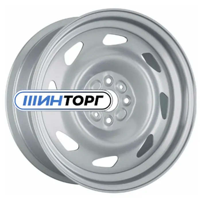 ТЗСК Lada 6x15 4x98 ET35 D58.6 Серебро Штампованный