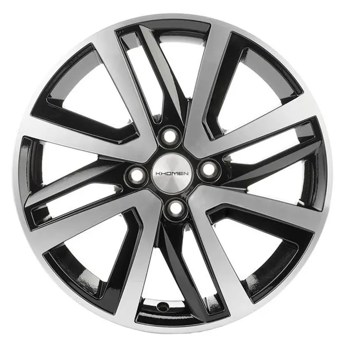 Khomen 1609 6x16 4*100 Et:50 Dia:60,1 BLACK-FP