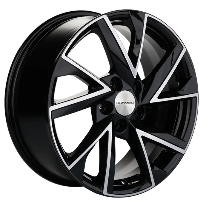 Khomen 1714 7x17 5*114,3 Et:45 Dia:66,1 Black-FP