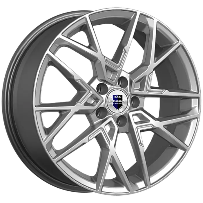 K&K Вудроф 7x18 5*108 Et:36 Dia:65,1 дарк платинум