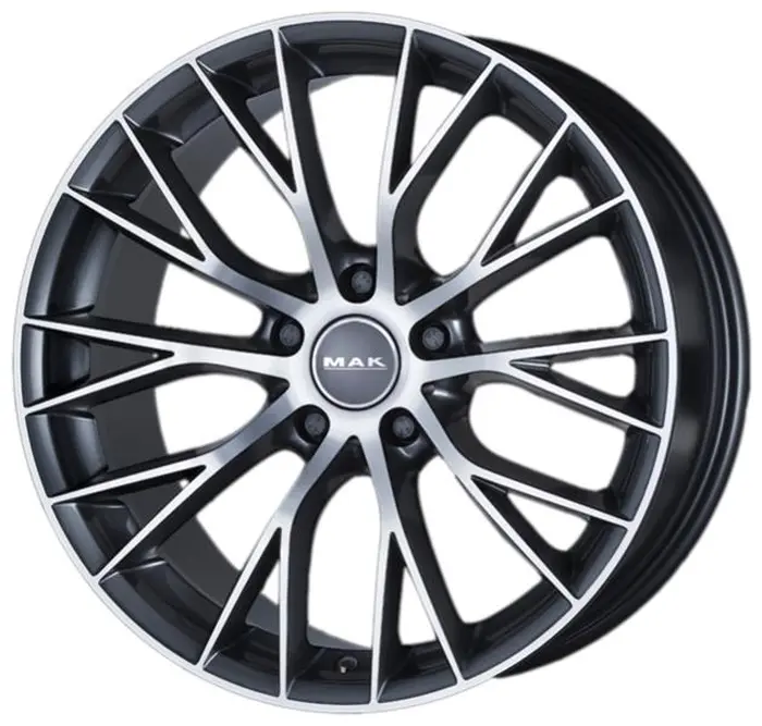 MAK MUNCHEN 8,5x20 5*112 Et:35 Dia:76,1 Gun Metallic-Mirror Face