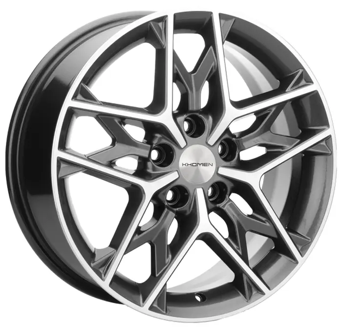Khomen 1709 7x17 5*114,3 Et:45 Dia:60,1 Gray-FP