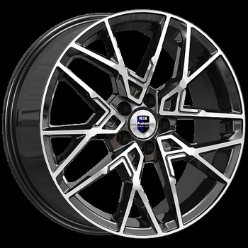 K&K K&K Вудроф 7x18 5*115 Et:43 Dia:70.1 Алмаз чёрный
