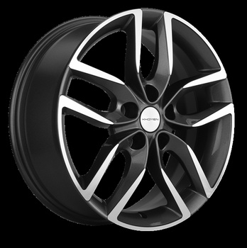 Khomen Khomen 1708 6,5x17 5*114,3 Et:45 Dia:60,1 Gray-FP