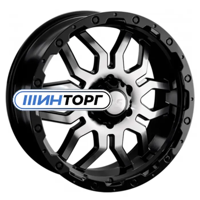LS 1285 7x16 5x139.7 ET5 D108.1 BKF Литой