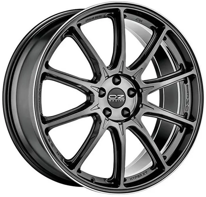 OZ XT HLT 10,5x20 5*112 Et:41 Dia:66,6 Star Graphite Diamond Lip