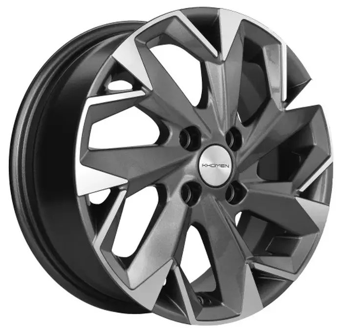 Khomen 1402 5,5x14 4*100 Et:43 Dia:67,1 Gray-FP