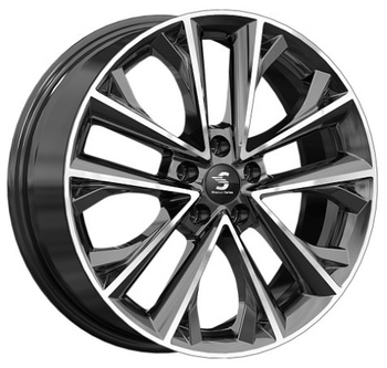 Premium Series Premium Series КР012 7x18 5*112 Et:43 Dia:57,1 Diamond quartz
