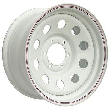 Off-Road-Wheels White 8x15 5*139,7 Et:-19 Dia:110,1 W