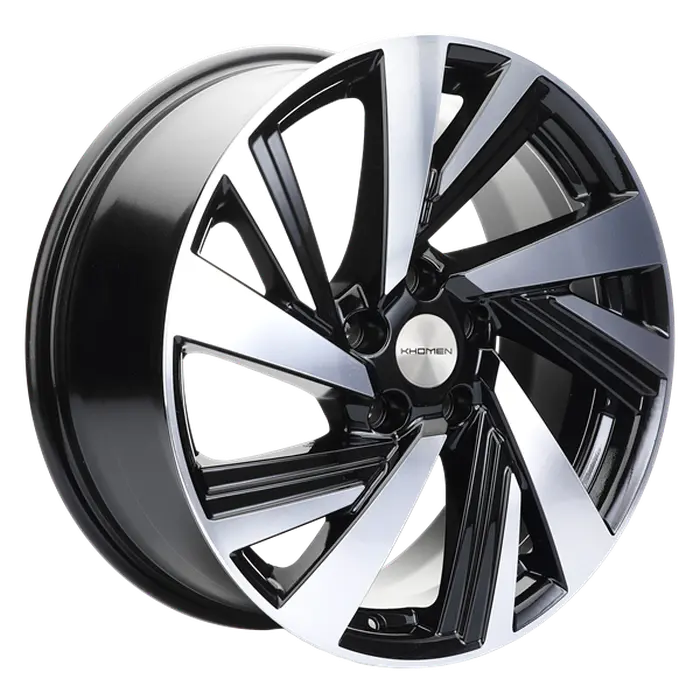 Khomen 1801 7,5x18 5*114,3 Et:50 Dia:66,1 BLACK-FP