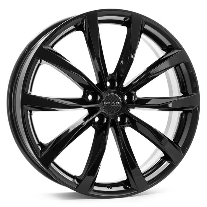 MAK WOLF 7x17 5*114,3 Et:40 Dia:66,1 Gloss Black