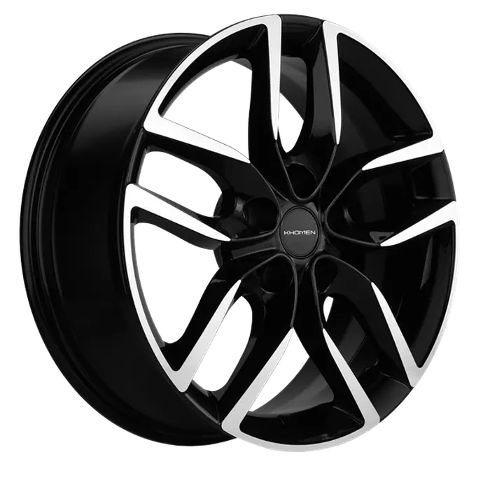 Khomen 1708 6,5x17 5*114,3 Et:45 Dia:54,1 BLACK-FP