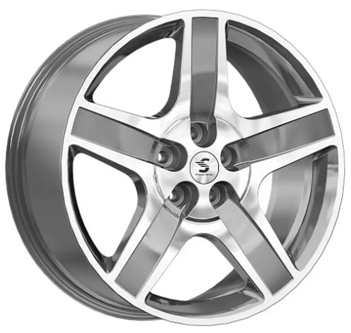 Premium Series КР008 8,5x20 5*108 Et:43 Dia:60,1 Diamond gloss graphite