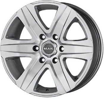 MAK MAK STONE6 8,5x20 6*139,7 Et:30 Dia:100,1 Silver