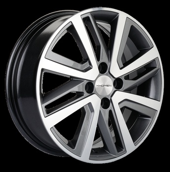 Khomen Khomen 1609 6x16 4*100 Et:48 Dia:54,1 GRAY-FP
