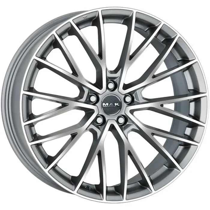 MAK Speciale-D 9,5x19 5*110 Et:42 Dia:65,1 Graphit Mirror Face