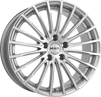 MAK MAK FATALE 7,5x17 5*112 Et:43 Dia:76,1 Silver