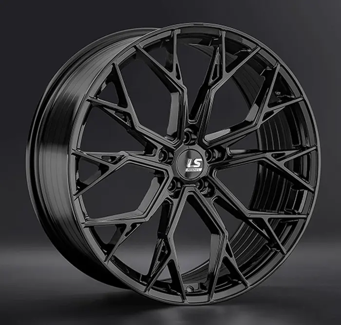 LS wheels FlowForming RC61 9x21 5*108 Et:38,5 Dia:63,3 bk