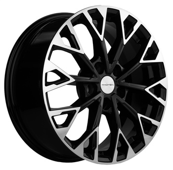 Khomen Khomen KHW1718 7x17 5*112 Et:40 Dia:57,1 Black-FP