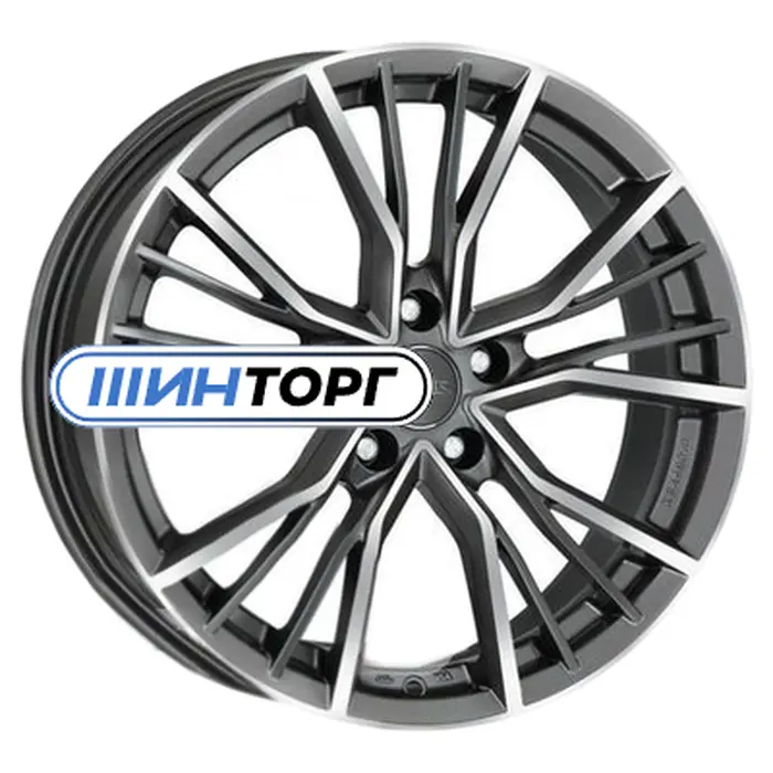 MAK Union 10x22 5x112 ET26 D66.45 Gunmetal Mirror Face Литой