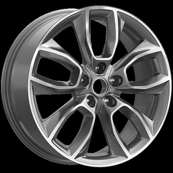 Premium Series КР001 7x18 5*114,3 Et:40 Dia:66,6 Diamond Gloss Graphite