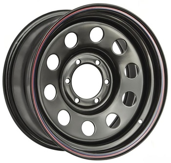 Off-Road-Wheels Black 7x16 5*139,7 Et:30 Dia:110,1 Black