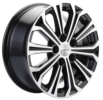 Khomen Khomen 1610 6,5x16 5*114,3 Et:43 Dia:67,1 BLACK-FP