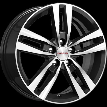 K&K K&K Rassvet 6,5x16 5*114,3 Et:38 Dia:67,1 Алмаз чёрный