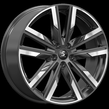 Premium Series Premium Series КР014 8x20 5*108 Et:36 Dia:65,1 Diamond Black Gris