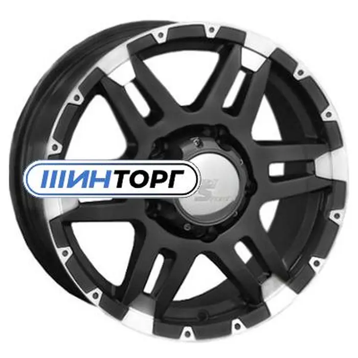LS 212 7x16 6x139.7 ET38 D100.1 BKF Литой