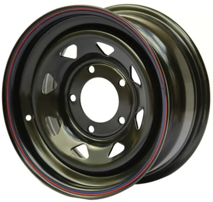 Off-Road-Wheels Black mat 8x16 5*139,7 Et:-19 Dia:110,1 Черный матовый