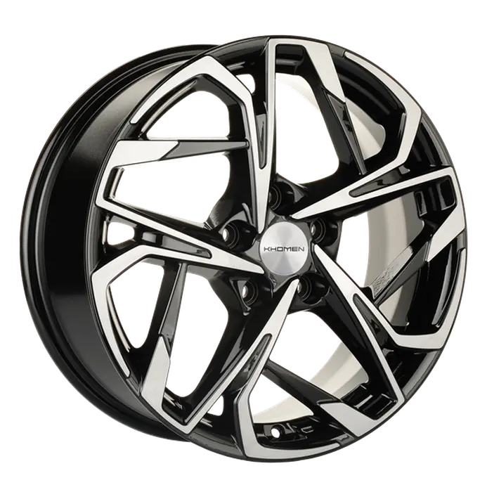 Khomen 1716 7x17 5*110 Et:40 Dia:67,1 Black-FP