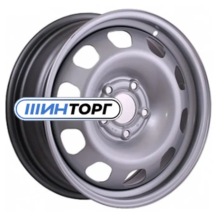 ТЗСК Renault Duster 6.5x16 5x114.3 ET50 D66.1 Серебро Штампованный