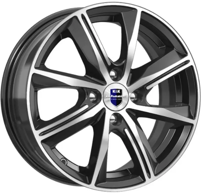 K&K Арнар 6x15 4*100 Et:46 Dia:54,1 Алмаз чёрный