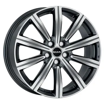 MAK Birmingham 9x22 5*112 Et:48 Dia:66,6 Gunmetal Mirror Face