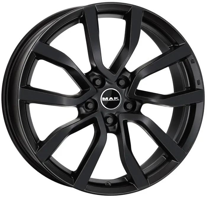 MAK Midlands 8,5x20 5*112 Et:20 Dia:66,6 Matt Black