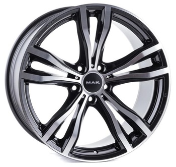 MAK MAK X-Mode 9,5x21 5*112 Et:37 Dia:66,6 Black Mirror
