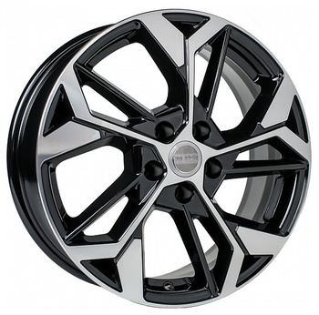 K&K K&K КС1062 6.5x17 5*112 Et:38 Dia:57.1 алмаз чёрный