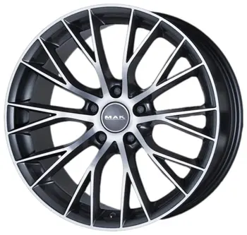 MAK MUNCHEN 9,5x20 5*120 Et:35 Dia:72,6 Gun Metallic-Mirror Face