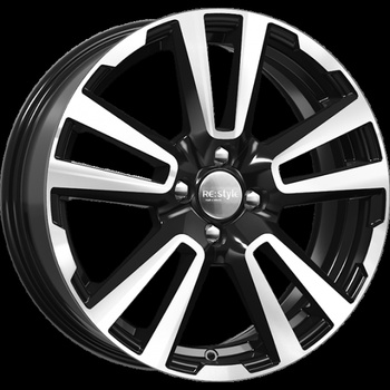 K&K K&K КС874 6,5x17 4*100 Et:43 Dia:60,1 алмаз черный