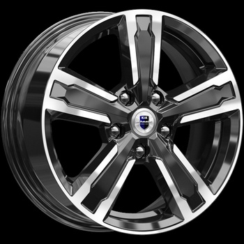 K&K K&K Оклахома (КС998) 6,5x16 5*110 Et:37 Dia:65,1 алмаз чёрный