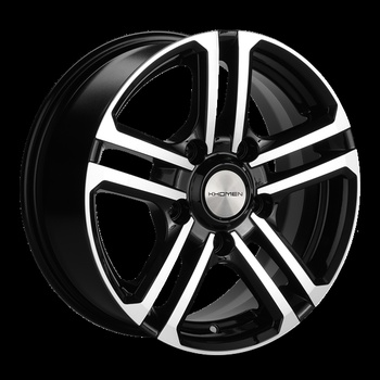 Khomen Khomen 1602 6,5x16 5*139,7 Et:35 Dia:98 Black-FP