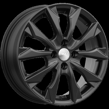 СКАД Скад Нагоя 6x16 4*100 Et:41 Dia:60,1 черный бархат
