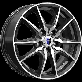 K&K K&K Адамар 6.5x16 5*112 Et:46 Dia:57.1 Алмаз чёрный