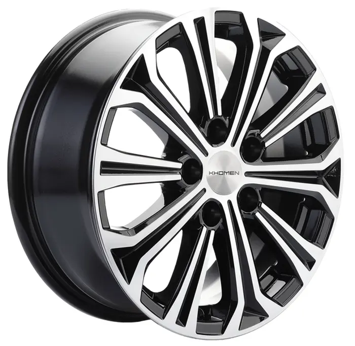 Khomen 1610 6,5x16 5*112 Et:50 Dia:57,1 Black-FP