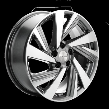 Khomen Khomen 1801 7,5x18 5*114,3 Et:45 Dia:66,1 Gray-FP