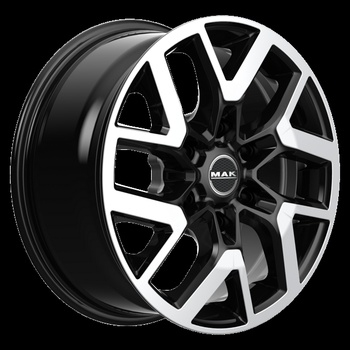 MAK MAK Gravel 7,5x17 6*139,7 Et:33 Dia:100,1 Black Mirror